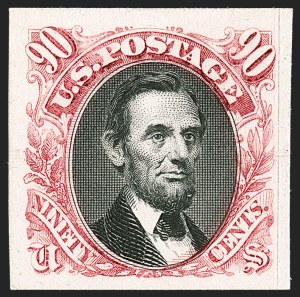 Sale 1240, Lot 35, Essays, Proofs and Specimens: 1845 thru 1869 Issues