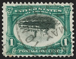 Sale 1240, Lot 370, 1901 Pan-American Issue (Scott 294-299)