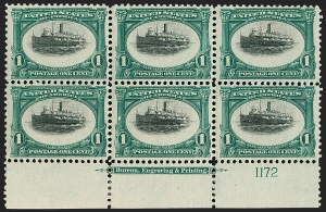 Sale 1240, Lot 373, 1901 Pan-American Issue (Scott 294-299)