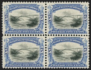 Sale 1240, Lot 381, 1901 Pan-American Issue (Scott 294-299)