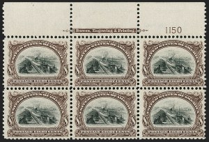Sale 1240, Lot 385, 1901 Pan-American Issue (Scott 294-299)
