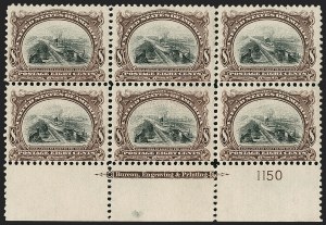 Sale 1240, Lot 386, 1901 Pan-American Issue (Scott 294-299)