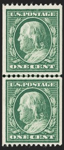 Sale 1240, Lot 412, 1908-10 Washington-Franklin Issues (Scott 331-356)