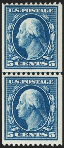 Sale 1240, Lot 416, 1908-10 Washington-Franklin Issues (Scott 331-356)