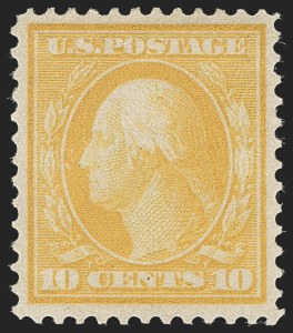 Sale 1240, Lot 426, 1909 Bluish Paper Issue (Scott 357-366)