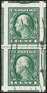 Sale 1240, Lot 440, 1912-15 Washington-Franklin Issue (Scott 405-461)