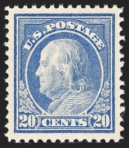 Sale Number 1240, Lot Number 441, 1912-15 Washington-Franklin Issue (Scott 405-461)