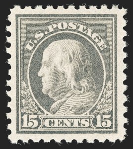 Sale 1240, Lot 443, 1912-15 Washington-Franklin Issue (Scott 405-461)