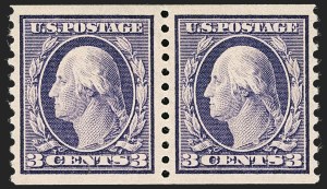Sale 1240, Lot 446, 1912-15 Washington-Franklin Issue (Scott 405-461)