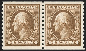 Sale 1240, Lot 448, 1912-15 Washington-Franklin Issue (Scott 405-461)