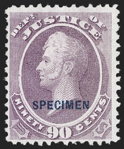 Sale 1240, Lot 598, Officials including Special Printings