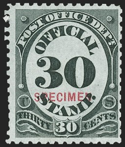 Sale 1240, Lot 605, Officials including Special Printings