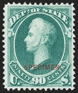 Sale 1240, Lot 607, Officials including Special Printings