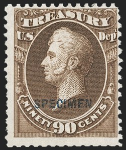 Sale 1240, Lot 609, Officials including Special Printings