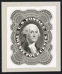 Sale 1240, Lot 9, Essays, Proofs and Specimens: 1845 thru 1869 Issues