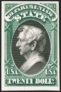 Sale 1240, Lot 90, Essays, Proofs and Specimens: Back-of-Book and Balances