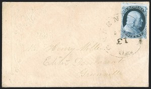 Sale 1242, Lot 109, One-Cent: Plate Four (Scott 6-8A)