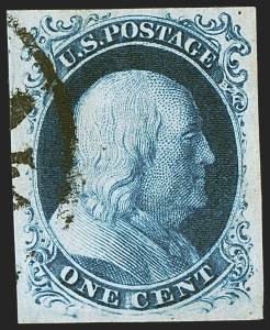 Sale 1242, Lot 113, One-Cent: Plate Four (Scott 6-8A)