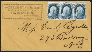 Sale 1242, Lot 117, One-Cent: Plate Four (Scott 6-8A)