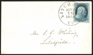 Sale 1242, Lot 122, One-Cent: Plate Four (Scott 6-8A)