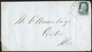 Sale 1242, Lot 126, One-Cent: Plate Four (Scott 6-8A)