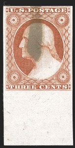 Sale 1242, Lot 132, Three-Cent: Essays and Proofs