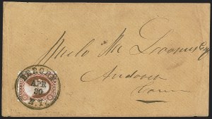Sale 1242, Lot 184, Three-Cent: Private Perforations