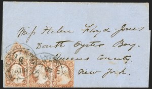 Sale 1242, Lot 186, Three-Cent: Bisects