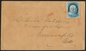 Sale 1242, Lot 20, One-Cent: Plate One Early, cont. (Scott 7-8A)