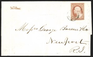 Sale 1242, Lot 213, Three-Cent: Railroads and Waterways