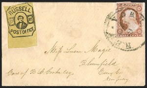 Sale 1242, Lot 237, Three-Cent: Carriers and Locals