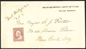 Sale 1242, Lot 241, Three-Cent: Territorial and Western