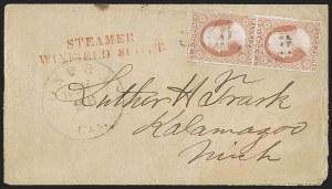 Sale 1242, Lot 247, Three-Cent: Territorial and Western