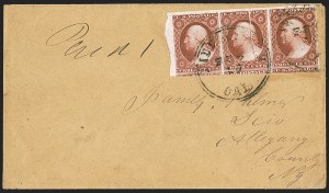 Sale 1242, Lot 250, Three-Cent: Territorial and Western