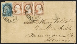 Sale 1242, Lot 253, Three-Cent: Territorial and Western