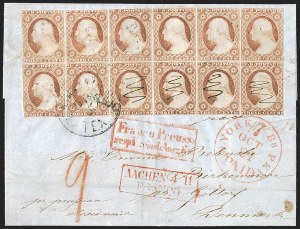 Sale 1242, Lot 265, Three-Cent: Foreign Mails