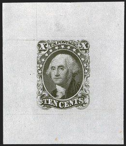 Sale 1242, Lot 326, Ten-Cent: Essays and Proofs
