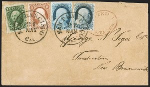 Sale 1242, Lot 337, Ten-Cent: Type I (Scott 13)