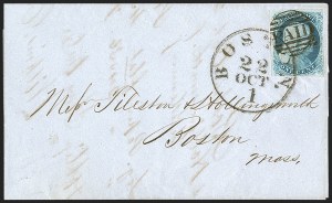 Sale 1242, Lot 34, One-Cent: Plate One Early, cont. (Scott 7-8A)