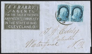 Sale 1242, Lot 36, One-Cent: Plate One Early, cont. (Scott 7-8A)