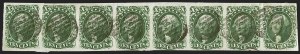 Sale 1242, Lot 368, Ten-Cent: Type III, Off-Cover (Scott 15)