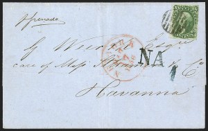 Sale 1242, Lot 375, Ten-Cent: Type III, Covers (Scott 15)