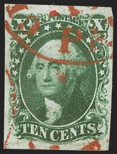 Sale 1242, Lot 379, Ten-Cent: Type IV (Scott 16)