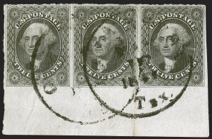 Sale 1242, Lot 400, Twelve-Cent: Off-Cover (Scott 17)
