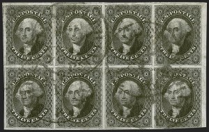 Sale 1242, Lot 419, Twelve-Cent: Off-Cover (Scott 17)