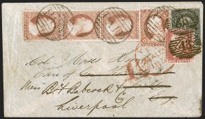 Sale 1242, Lot 443, Twelve-Cent: Foreign Mails (Scott 17)