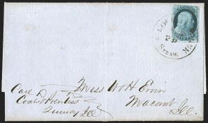 Sale 1242, Lot 64, One-Cent: Plate One Late (Scott 7, 9)