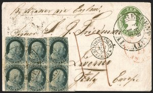 Sale 1242, Lot 92, One-Cent: Plate Two (Scott 7, 8)