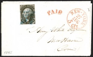 Sale 1244, Lot 10, Postmasters' Provisionals
