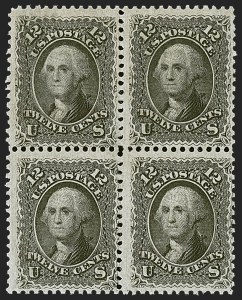 Sale 1244, Lot 116, 1861-66 Issue (Scott 63-78)